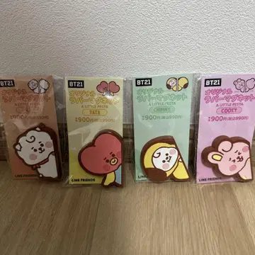 BT21 러버 마그넷 TATA CHIMMY COOLY RJ