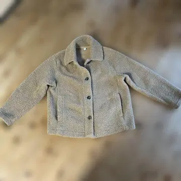 UNIQLO 베이지 플리스 자켓 여성용 S