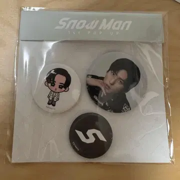 SnowMan 팝업 스토어 in 서울 메구로 렌 캔뱃지