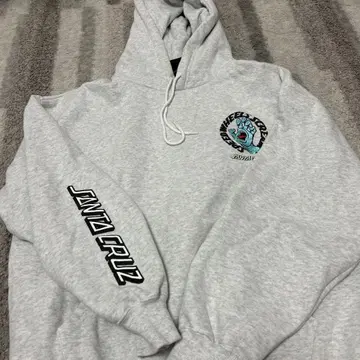 SANTA CRUZ 그레이 후드티 M