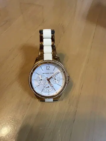 MICHEAL KORS 손목시계 로즈 골드