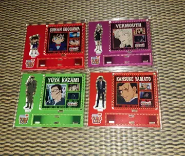 미사용 새상품 즉시 발송 OK!! 명탐정 코난 아크릴 스탠드 4세트