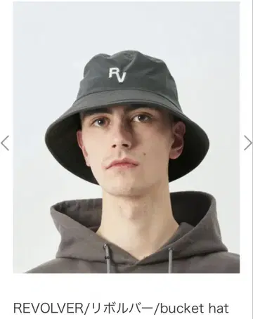 REVOLVER 버킷햇 다크 그레이