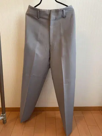 marka 마카 오가닉 코튼 모헤어 트로피컬 스티치 레스 트라우저