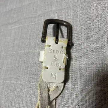 Broe&Co 화이트 벨트