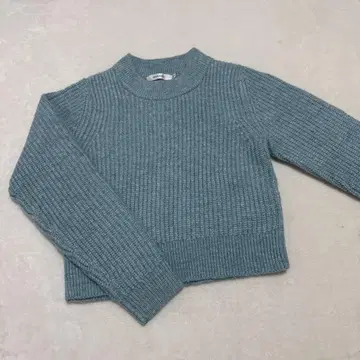 moussy 블루 니트탑