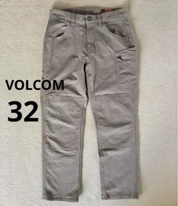 VOLCOM 볼컴 카고 팬츠 더블니 워크 팬츠 스트레치 팬츠