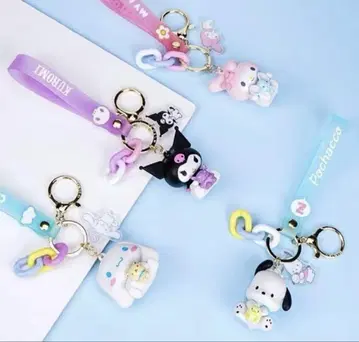 미사용 새상품 산리오 TOP TOY 스트랩 시나몬 백참