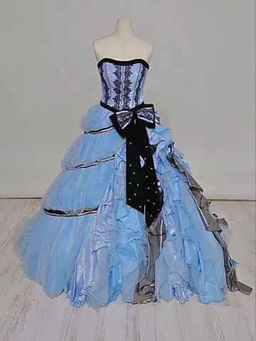 컬러 드레스 결혼식 2차 모임 사진 웨딩 연주회 무대 의상 코스프레