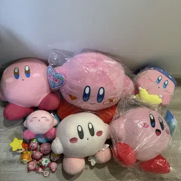 별의 커비 봉제 인형 굿즈 묶음 판매
