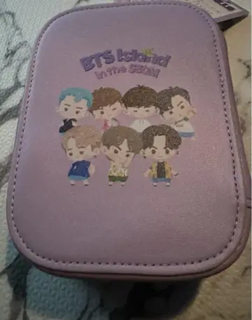 시마무라 BTS 봉제 인형 파우치 택 포함