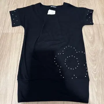 새상품 미사용품 MARY QUANT 블랙 튜닉