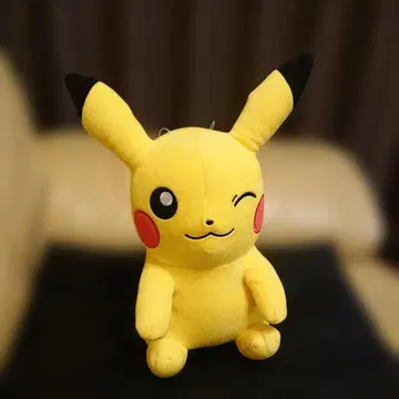 피카츄 봉제 인형 약 30cm 윙크