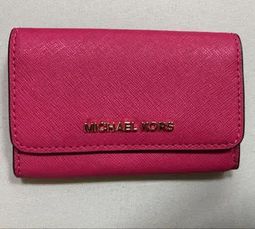 MICHAEL KORS 핑크 카드 케이스 명함지갑
