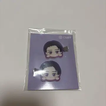 야마시타 토모히사 Club9 헤어 클립 스티커 세트