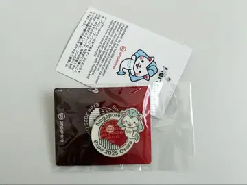만박 오사카 만박 싱가포르 핀 배지