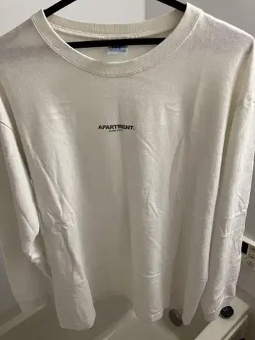 APARTMENT. 화이트 T셔츠 XL