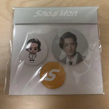 SnowMan 팝업 스토어 in 서울 이와모토 히카루 캔뱃지