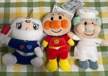 호빵맨 잼 아저씨 롤빵소녀 봉제 인형