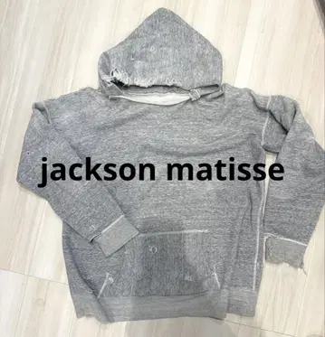 jackson matisse 데미지 맨투맨 후디 M