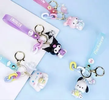 미사용 새상품 산리오 TOP TOY 스트랩 포차코 백참