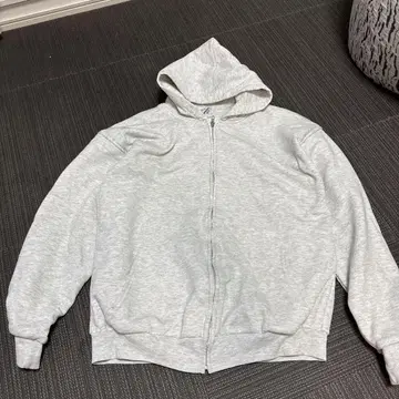 PLUMA 그레이 XL 후드티