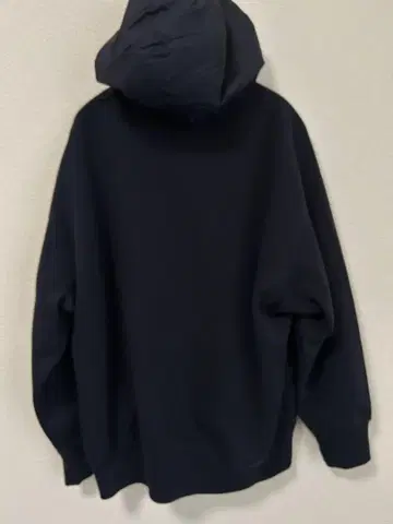 블랙 집업 후드티 XL