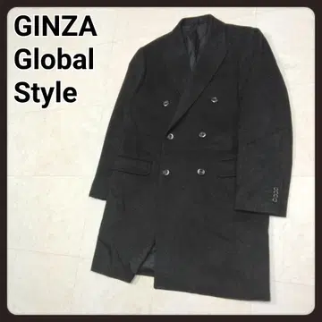 긴자 글로벌 스타일 캐시미어 코트 XL 일본제 비즈니스 코트
