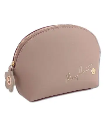 MARY QUANT 플립 사이드 데이지 라운드 파우치 L