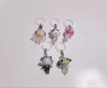 개구리 중사 케로로 메지루시 액세서리 동물 변신입니다 전 5종 풀 컴프