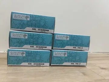 건담 아티팩트 ZZ건담 & 지O 5개 세트