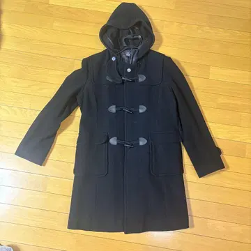 캔디 슈가 블랙 더플 코트