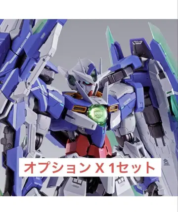 METAL BUILD 더블오 퀀터 풀세이버 + 옵션 x 1
