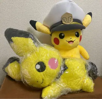 포켓몬 피카츄 & 피츄 세트! 모자 포함! 택 포함 새상품!