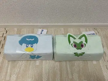 [택 포함 새상품] 꾸왁스 냐오하 포켓몬 티슈 케이스