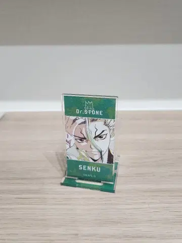 Dr. STONE 센쿠 아크릴 스탠드 펜꽂이