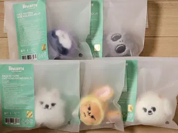 TXT 뿔바투 페이스 키링