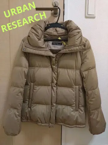 URBAN RESEARCH 골드 베이지 다운 자켓