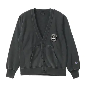 Champion 리버스 위브 가디건 다크 그레이