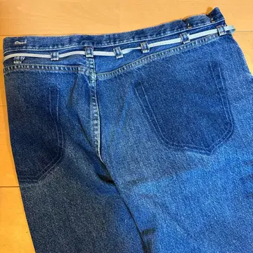 MAISON EUREKA 블루 데님 팬츠