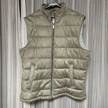 ZARA 스웨이드풍 충전솜 베스트