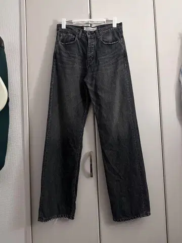 Dairiku Straight Denim Pants Black 29