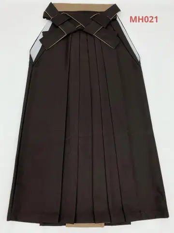 여성 하카마 안돈 하카마 바이컬러 폴리에스테르 끈 길이 95cm