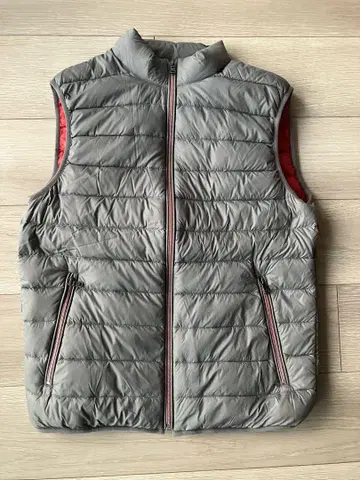 MICHAEL KORS 그레이/레드 다운 베스트 XS