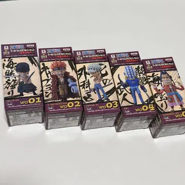 ONEPIECE 월드 컬렉션 최악의 세대 WG 세트