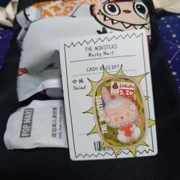 정품 THE MONSTERS Wacky Mart 러브브 피규어