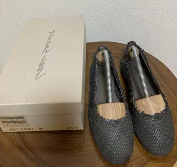 요건 레일 메쉬 발레 슈즈
