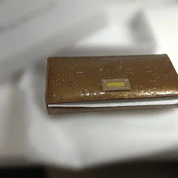 미사용 핑키&다이앤 브라운 가죽 장지갑