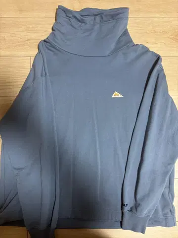 KELLY 터틀넥 블루 그레이