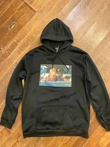 제로투 아이스 큐브 블랙 후드티 달링 인 더 프랑키스 y2k opium